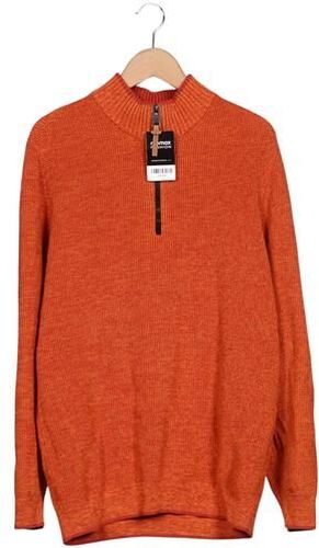 Herren Pullover, orange, Gr. XL, Baumwolle, Synthetik - Second Hand - Camel active - Modalova