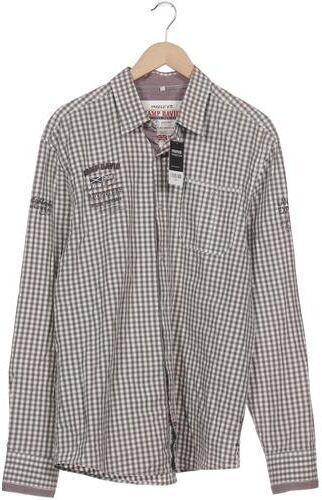 Herren Hemd, braun, Gr. Xxl, Baumwolle - Second Hand - Camp david - Modalova