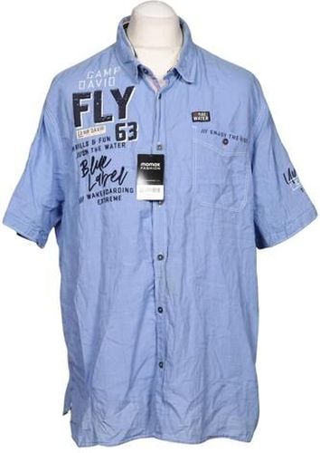 Herren Hemd, hellblau, Gr. Xxl, Baumwolle - Second Hand - Camp david - Modalova