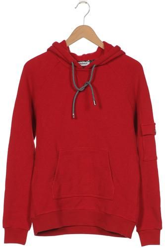 Herren Kapuzenpullover, bordeaux, Gr. S, Baumwolle, Synthetik, Viskose - Second Hand - Cacharel - Modalova