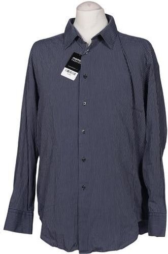 Herren Hemd, marineblau, Gr. EU 54 (US 17.5), Baumwolle - Second Hand - Calvin Klein - Modalova