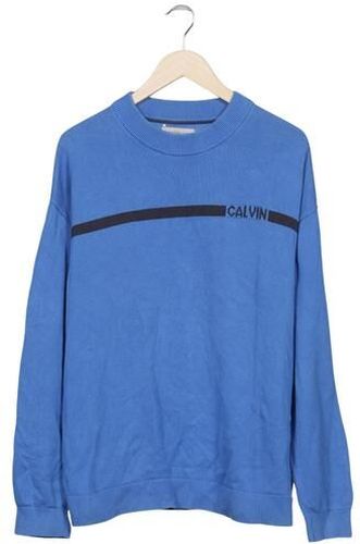 Jeans Herren Pullover, blau, Gr. L, Baumwolle - Second Hand - Calvin Klein - Modalova