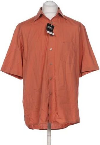 Herren Hemd, orange, Gr. 41, Baumwolle - Second Hand - Casa moda - Modalova