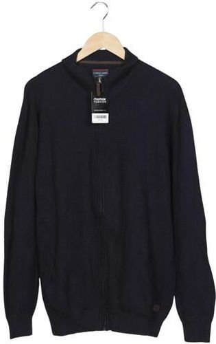 Herren Strickjacke, marineblau, Gr. XL, Baumwolle - Second Hand - Casa moda - Modalova