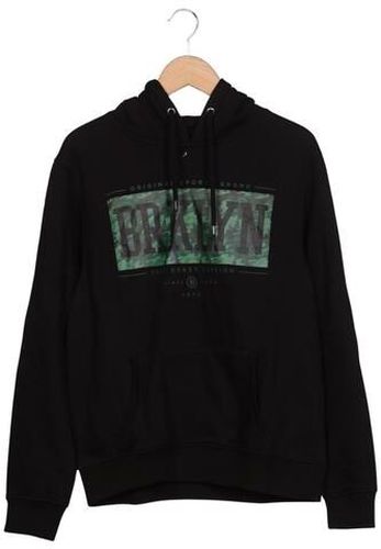 Herren Kapuzenpullover, schwarz, Gr. L, Baumwolle, Synthetik - Second Hand - Cedar Wood State - Modalova