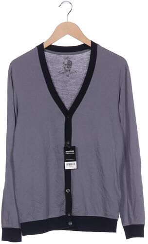 Herren Strickjacke, blau, Gr. M, Baumwolle - Second Hand - Celio - Modalova