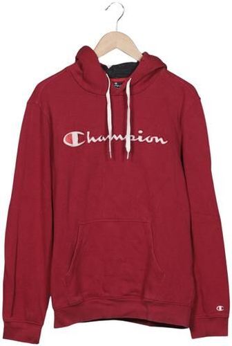 Herren Kapuzenpullover, rot, Gr. L, Baumwolle, Synthetik - Second Hand - Champion - Modalova