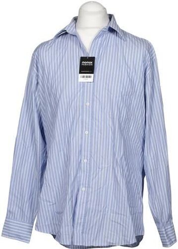 Herren Hemd, blau, Gr. 42, Baumwolle - Second Hand - Christian Berg - Modalova