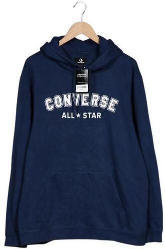 Herren Kapuzenpullover, marineblau, Gr. XL, Baumwolle, Synthetik - Second Hand - Converse - Modalova