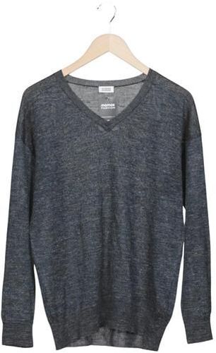 Herren Pullover, grau, Gr. XL, Alpaka, Leinen, Synthetik, Wolle - Second Hand - Closed - Modalova