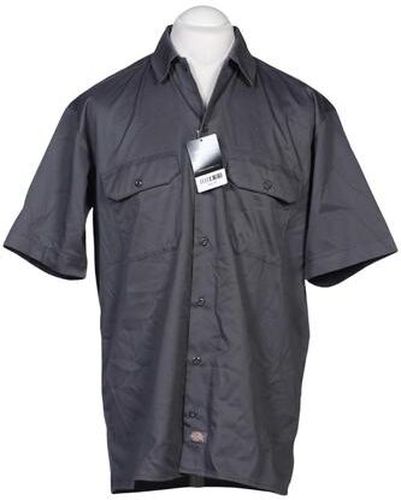 Herren Hemd, grau, Gr. M, Baumwolle, Synthetik - Second Hand - Dickies - Modalova