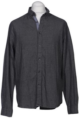 Herren Hemd, grau, Gr. L, Baumwolle - Second Hand - edc by Esprit - Modalova