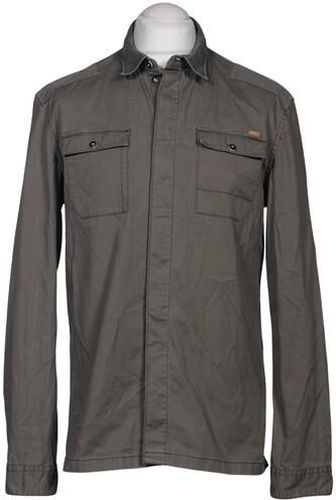 Herren Hemd, grün, Gr. M, Elasthan, Baumwolle - Second Hand - edc by Esprit - Modalova