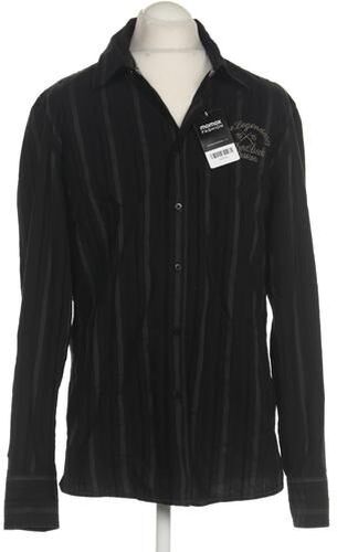 Herren Hemd, schwarz, Gr. XL, Baumwolle, Synthetik - Second Hand - edc by Esprit - Modalova