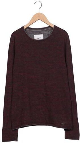 Herren Pullover, bordeaux, Gr. S, Baumwolle, Synthetik - Second Hand - edc by Esprit - Modalova