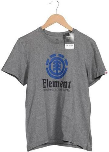 Herren T-Shirt, grau, Gr. S, Baumwolle - Second Hand - Element - Modalova