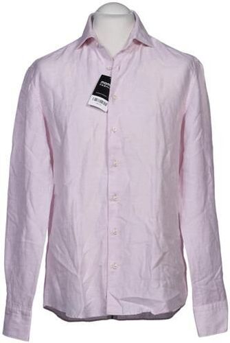 Herren Hemd, pink, Gr. 42, Baumwolle, Leinen - Second Hand - ETERNA 1863 - Modalova
