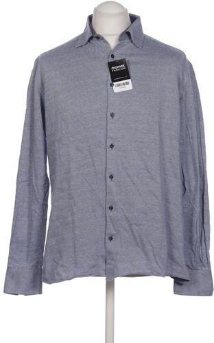 Herren Hemd, blau, Gr. 42, Baumwolle - Second Hand - Eterna - Modalova