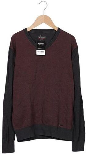 Herren Pullover, bordeaux, Gr. L, Baumwolle - Second Hand - Eterna - Modalova