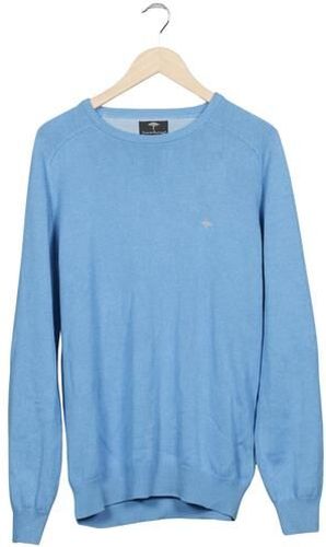 Herren Pullover, hellblau, Gr. XL, Baumwolle - Second Hand - Fynch Hatton - Modalova