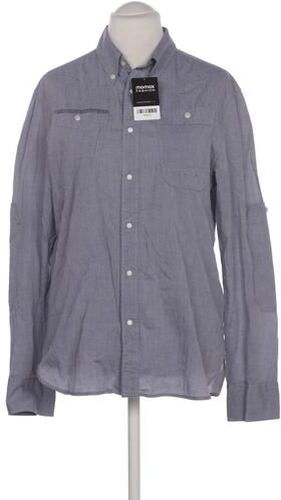 Herren Hemd, blau, Gr. L, Baumwolle - Second Hand - G STAR RAW - Modalova