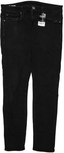 Herren Jeans, schwarz, Gr. W33 L32, Elasthan, Baumwolle, Leder, Synthetik - Second Hand - G STAR RAW - Modalova