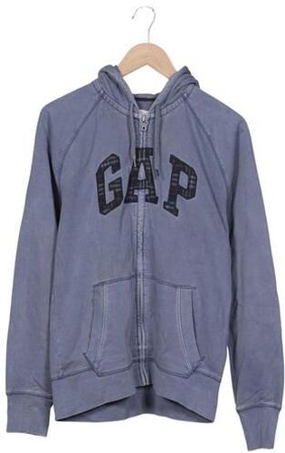 Herren Kapuzenpullover, blau, Gr. M, Baumwolle - Second Hand - GAP - Modalova