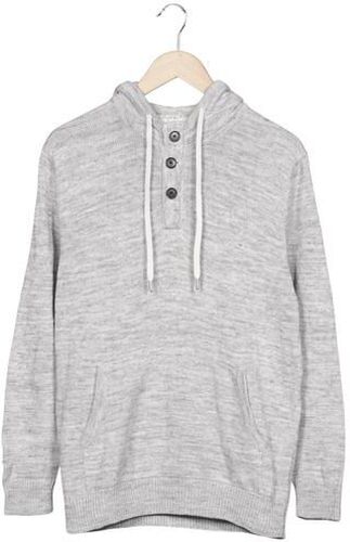 Herren Kapuzenpullover, grau, Gr. M, Baumwolle - Second Hand - H&M - Modalova