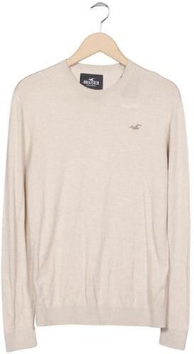 Herren Pullover, beige, Gr. M, Baumwolle, Synthetik, Viskose - Second Hand - Hollister - Modalova