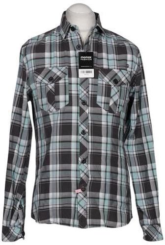 Herren Hemd, grau, Gr. M, Baumwolle - Second Hand - Jack & jones - Modalova