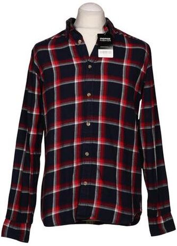 Herren Hemd, marineblau, Gr. M, Baumwolle - Second Hand - Jack & jones - Modalova
