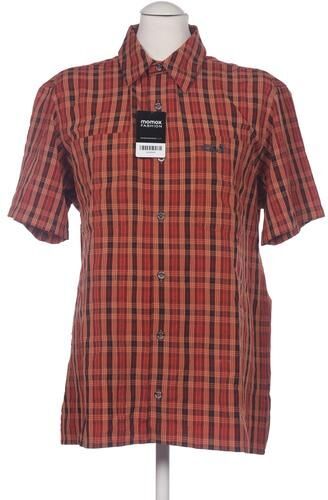 Herren Hemd, bordeaux, Gr. EU 46, Synthetik, Viskose - Second Hand - Jack Wolfskin - Modalova