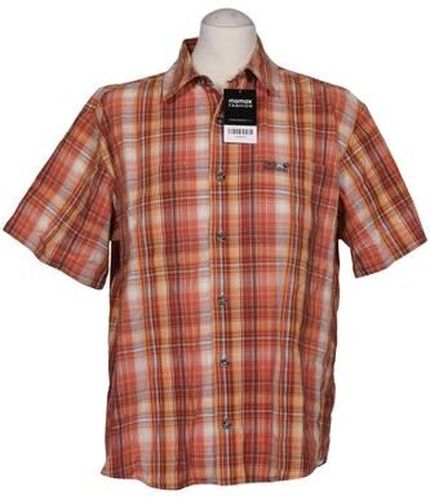 Herren Hemd, orange, Gr. L, Baumwolle - Second Hand - Jack Wolfskin - Modalova