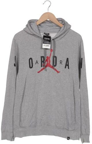 Herren Kapuzenpullover, grau, Gr. M, Baumwolle, Synthetik - Second Hand - Jordan Sportswear - Modalova