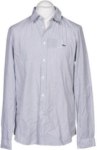 Herren Hemd, mehrfarbig, Gr. 42, Baumwolle - Second Hand - Lacoste - Modalova