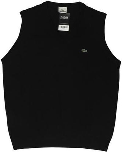 Herren Pullover, schwarz, Gr. L, Synthetik, Wolle - Second Hand - Lacoste - Modalova