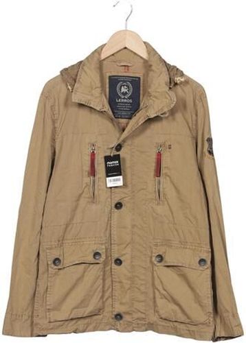 Herren Jacke, beige, Gr. M, Baumwolle - Second Hand - Lerros - Modalova