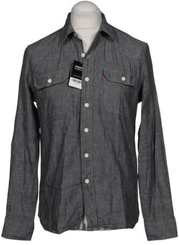 Herren Hemd, grau, Gr. M, Baumwolle - Second Hand - Levis - Modalova