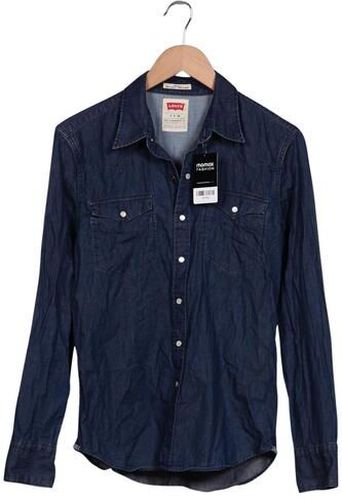Herren Hemd, marineblau, Gr. S, Baumwolle - Second Hand - Levis - Modalova