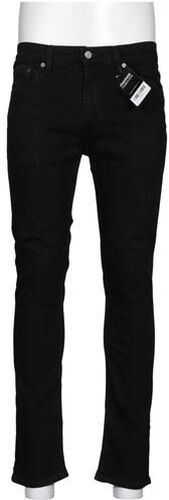 Herren Jeans, schwarz, Gr. W34 L32, Elasthan, Baumwolle, Leder - Second Hand - Levis - Modalova