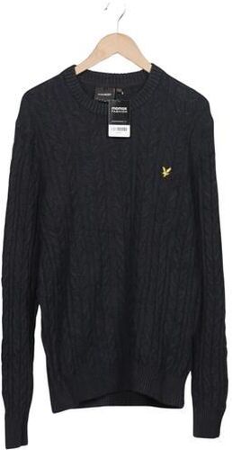 Lyle & Herren Pullover, marineblau, Gr. L, Elasthan, Baumwolle, Synthetik - Second Hand - Scott - Modalova