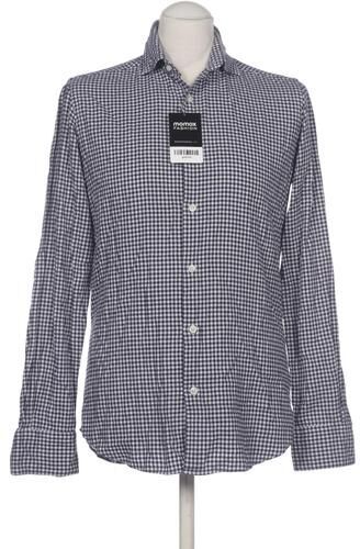 Herren Hemd, blau, Gr. S - Second Hand - Massimo Dutti - Modalova