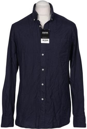 Herren Hemd, marineblau, Gr. L, Baumwolle - Second Hand - Massimo Dutti - Modalova