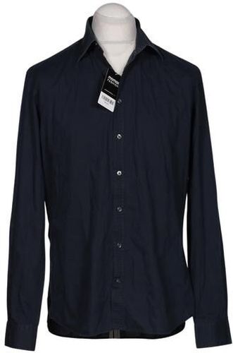 Herren Hemd, marineblau, Gr. 42, Baumwolle - Second Hand - MeyEdlich - Modalova