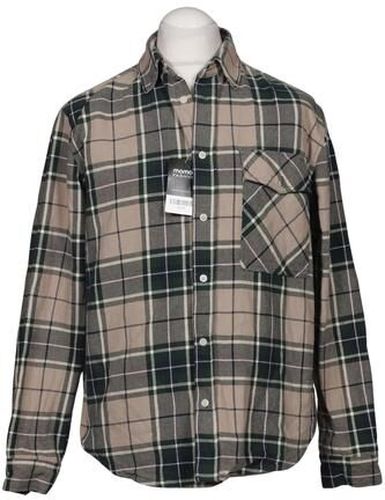 Herren Hemd, beige, Gr. L, Baumwolle - Second Hand - Minimum - Modalova