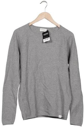 Herren Pullover, grau, Gr. M, Baumwolle - Second Hand - Nowadays - Modalova