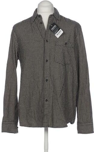 Herren Hemd, schwarz, Gr. L, Baumwolle - Second Hand - Nudie Jeans - Modalova