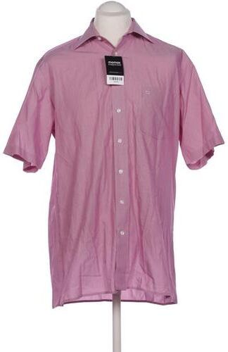 Herren Hemd, pink, Gr. 43, Baumwolle - Second Hand - Olymp - Modalova