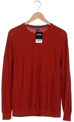 Herren Pullover, orange, Gr. S, Baumwolle - Second Hand - Olymp - Modalova
