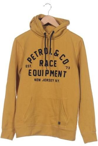 Herren Kapuzenpullover, orange, Gr. M, Baumwolle, Synthetik - Second Hand - Petrol industries - Modalova